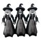GOOSH 7FT Inflatable Trio of Pumpkin Witches – Light-Up Halloween Yard Decoration